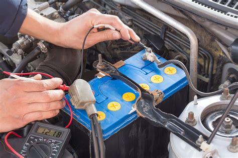 testing a car battery